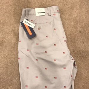 Old Navy flag shorts